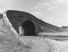 Autherley Junction. Bridge No 1 (Roving Bridge). 29 June 1958