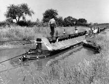 'Kidsgrove' leaving Hack Green Top Lock  (1959)