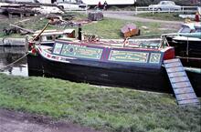 Butty Iona at Norbury Junction, Shropshire Union Canal
