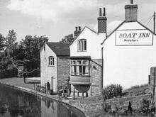 Gnosall: The Boat Inn, by Bridge 34 (1973)  