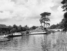 Chillington Wharf, with Chillington Bridge (9) (1974)  