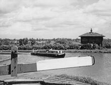 'Water Gentian' passing Hurleston Junction.  (1961)