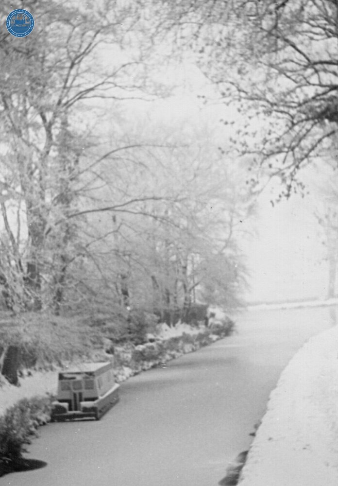 Snow scene. 