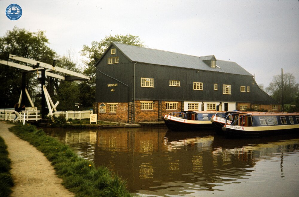Wrenbury Mill and the adjacent Wrenbury Wharf