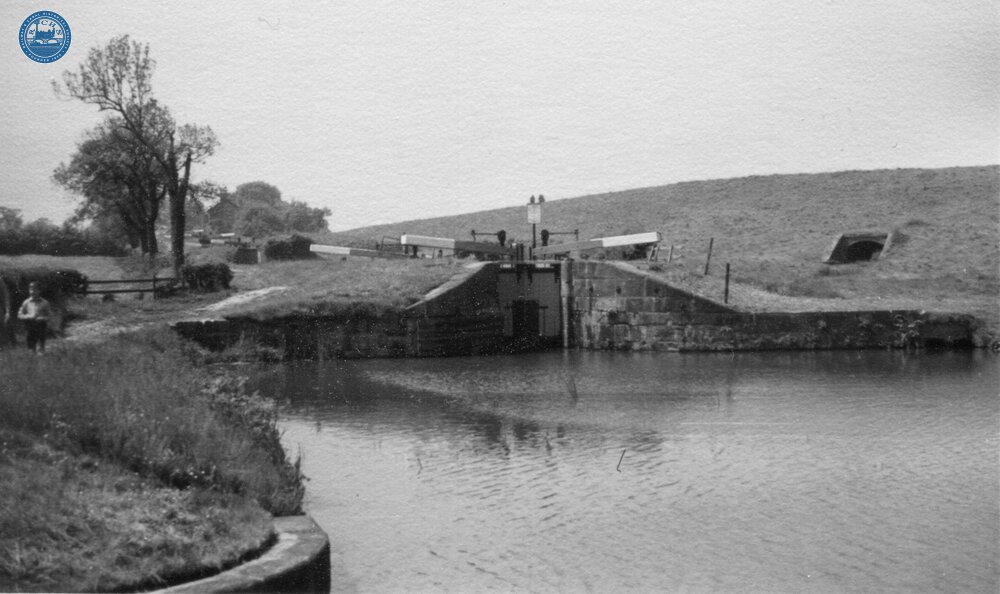 Hurleston Flight, bottom lock (4)  (1956)