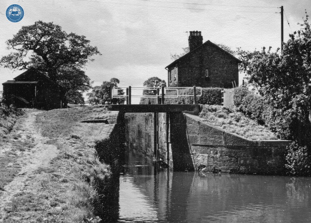 Hurleston Flight, top lock (1)  (1961)
