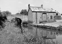 Platt Lane Bridge (43) and wharf  (1960)