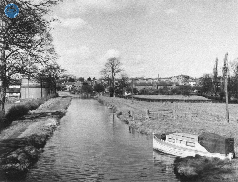 The Ellesmere Arm from the junction bridge  (1959)