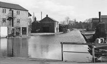 Ellesmere Wharf, warehouses  (1959)