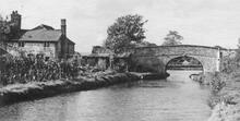 Peters Bridge (69) at Frankton Junction  (1959)