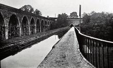 Chirk aqueduct and tunnel