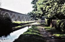 Chirk Aqueduct. 9/1960 