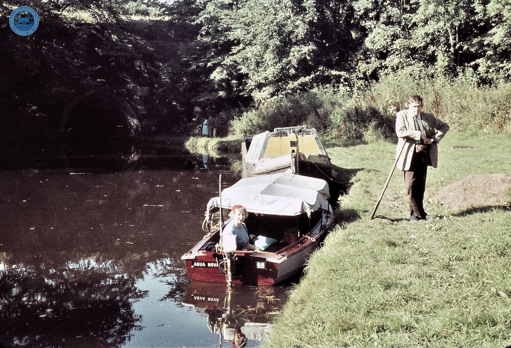 Chirk Tunnel & Basin. 9/1960 