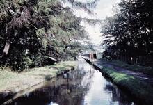 Approaching Pontcysyllte Aqueduct from the south. 9/1960 