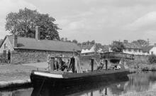 North of of Pontcysyllte Aqueduct. 1956