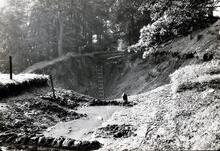  Canal bed after Bryn Howel breach. 9/1960 