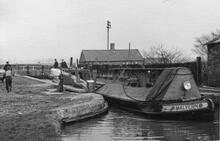 'Malvern' at Cholmondeston Lock (1958)
