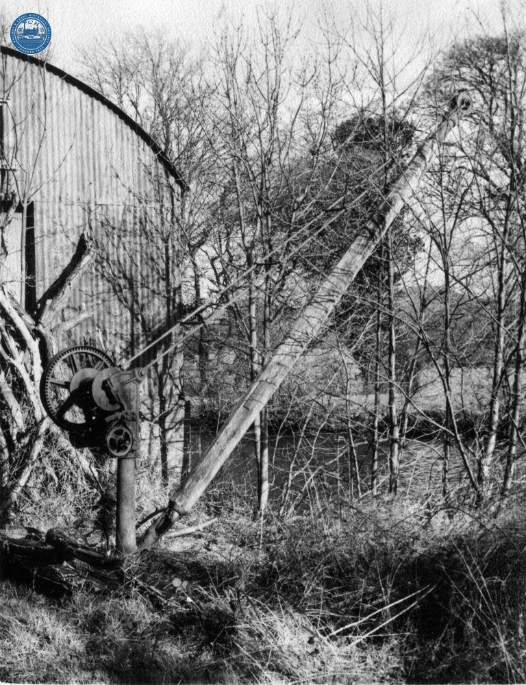 Guilsfield Arm - crane at Tyddyn  (1960)