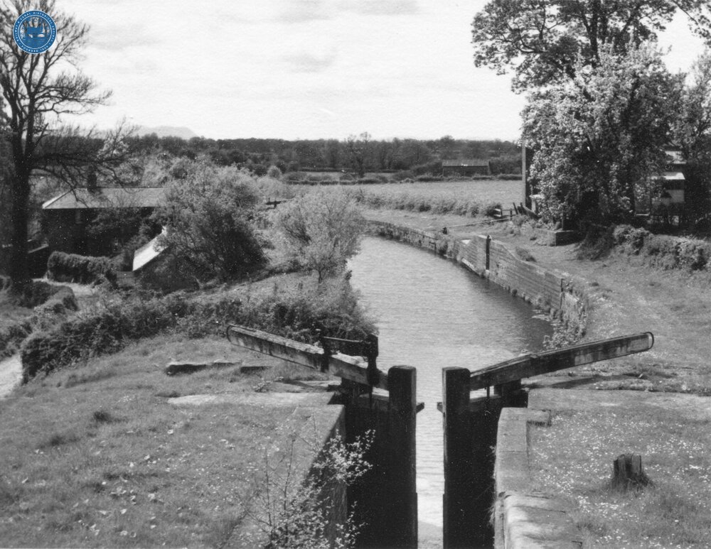 Frankton Lock 2 - lower gates  (1956)