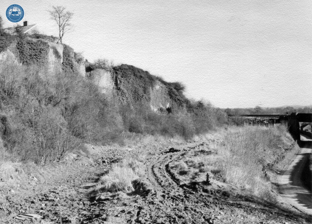 Pant - north-east towards site of railway bridge  (1961)