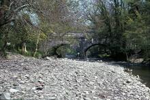 Berriew Aqueduct and River Rhiw.