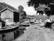 Brynderwyn Lock and Warehouse.  19 May 1957 