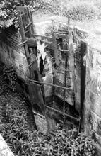 Newport Branch. Norbury No 4 lock, lower gate