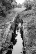 Newport Branch. Norbury Lock 5 from bridge 3