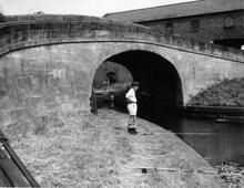 Wappenshall Junction: roving bridge (1956)