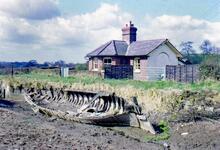 Norbury Flight: Oulton Lock Cottage and ice-breaker  (1967)