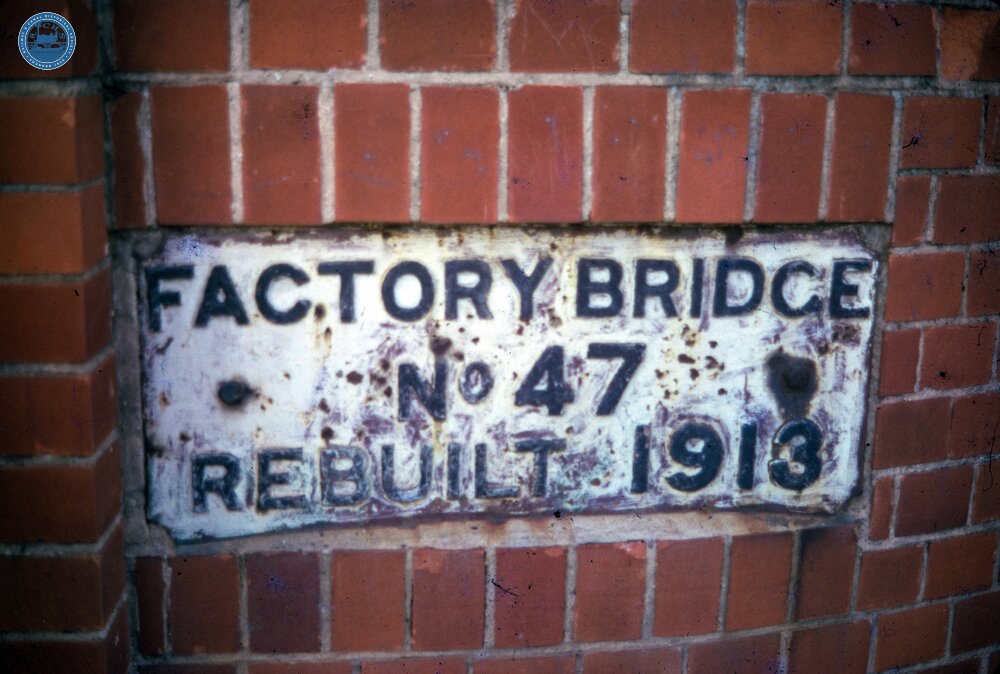 Shrewsbury - Factory Bridge (1975)  057658