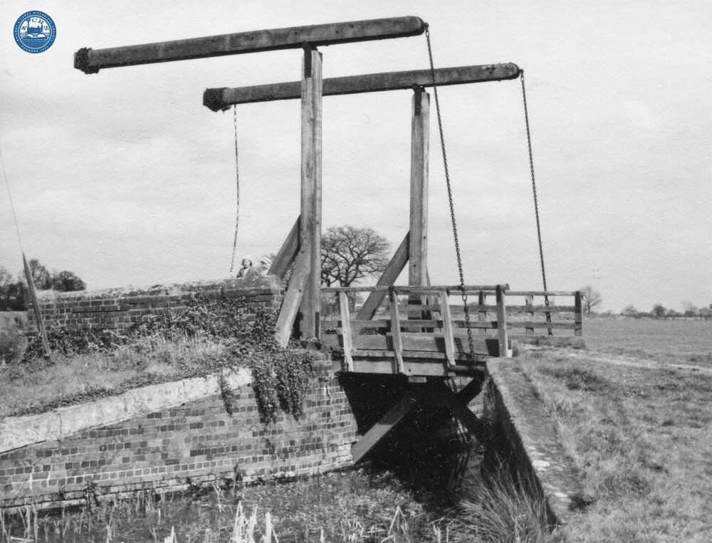 Rodington - draw bridge  (1961)