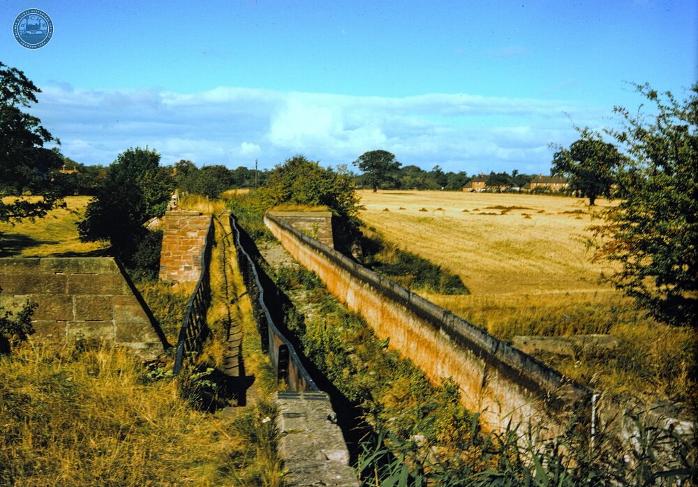 Longdon Aqueduct, Longdon-upon-Tern. 27 September 1964