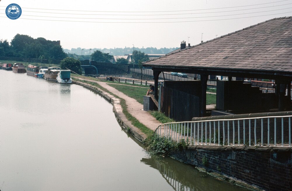Chester - basin below staircase locks (1978)