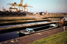 Site of Telford Warehouse, Lower Basin, Ellesmere Port, Shropshire Union Canal.