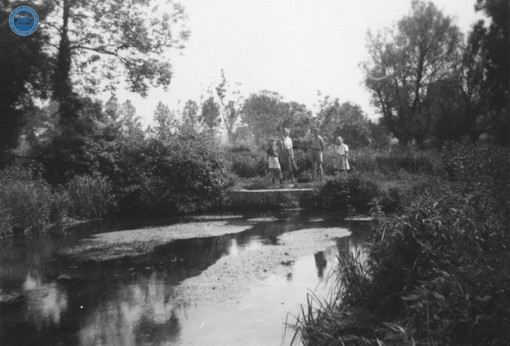 River Whitewater Aqueduct, Greywell. June 1960