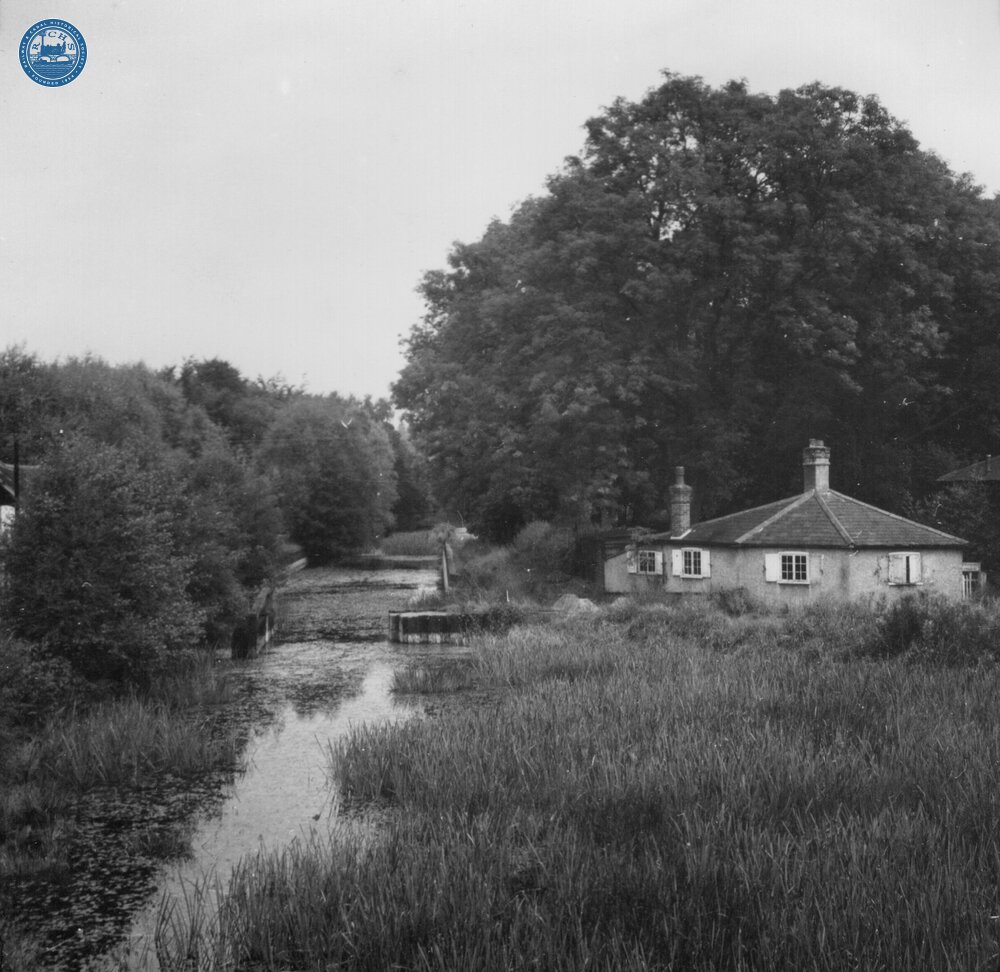Frimley Green Wharf. March 1955