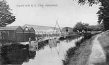 Royal Engineers Yard, Aldershot. 1914