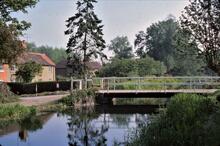 North Warnborough Lift Bridge. 21 August 1976