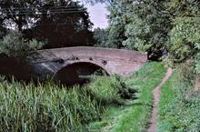 Double Bridge, Dogmersfield. 01 October 1977