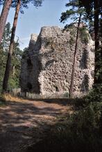 Odiham Castle. 21 August 1976