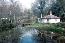 Frimley Green. Circa April 1977