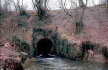 Culvert. Circa March 1979