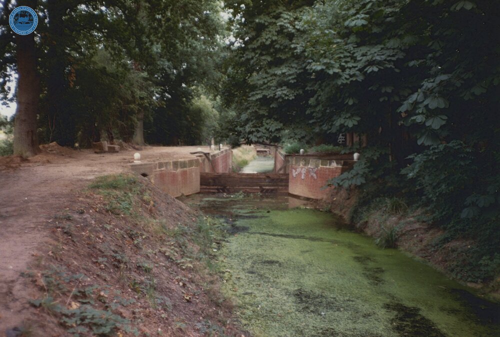Most likely Lock 8 in St. Johns flight, but possibly in the Brookwood flight. Late 1980s