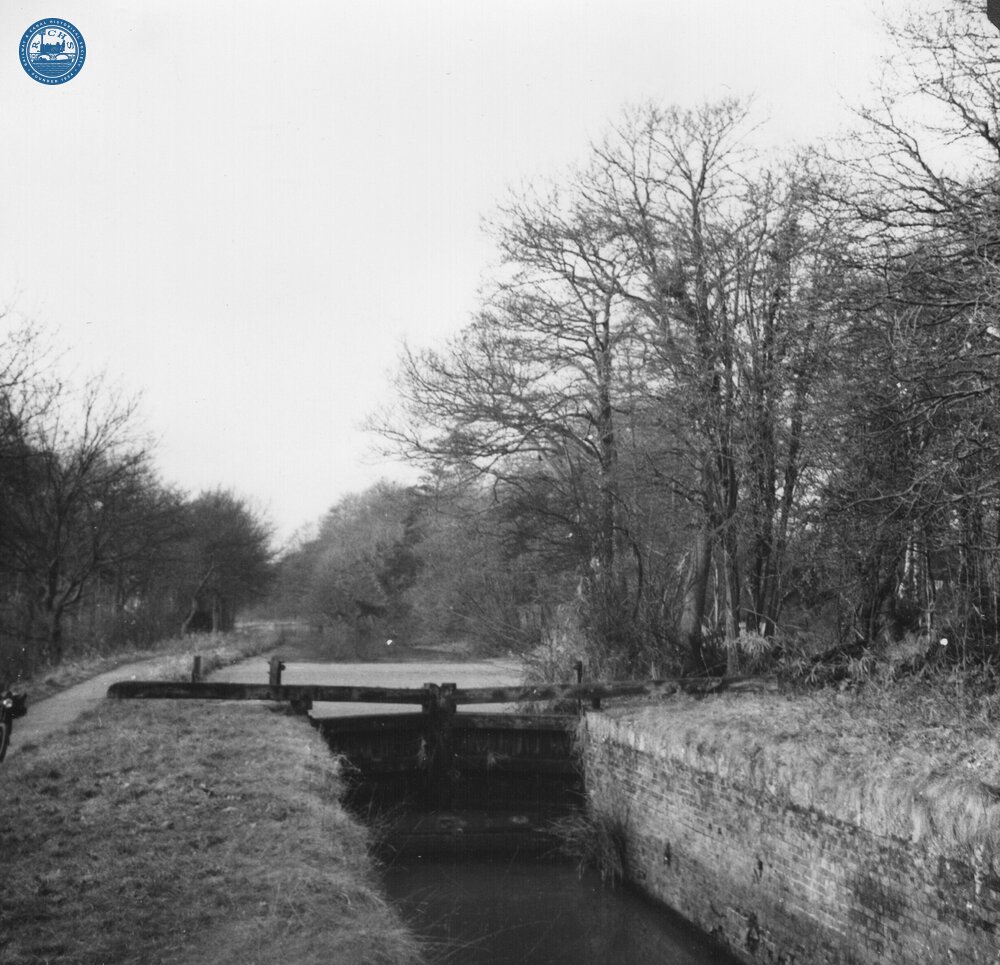 Woodham Lock. Date: March 1955
