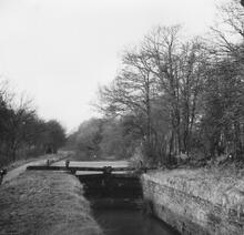Woodham Lock. Date: March 1955