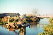 Looking North at Poyntz Bridge. 25.11.1989 