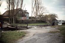 Salterns Lock. April 1980