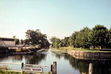 Looking south from Chichester Basin. 23.9.1988