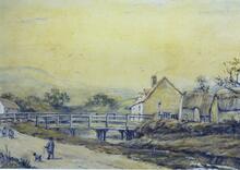 Brede Navigation. Strand River Bridge at Winchelsea. Circa 1805
